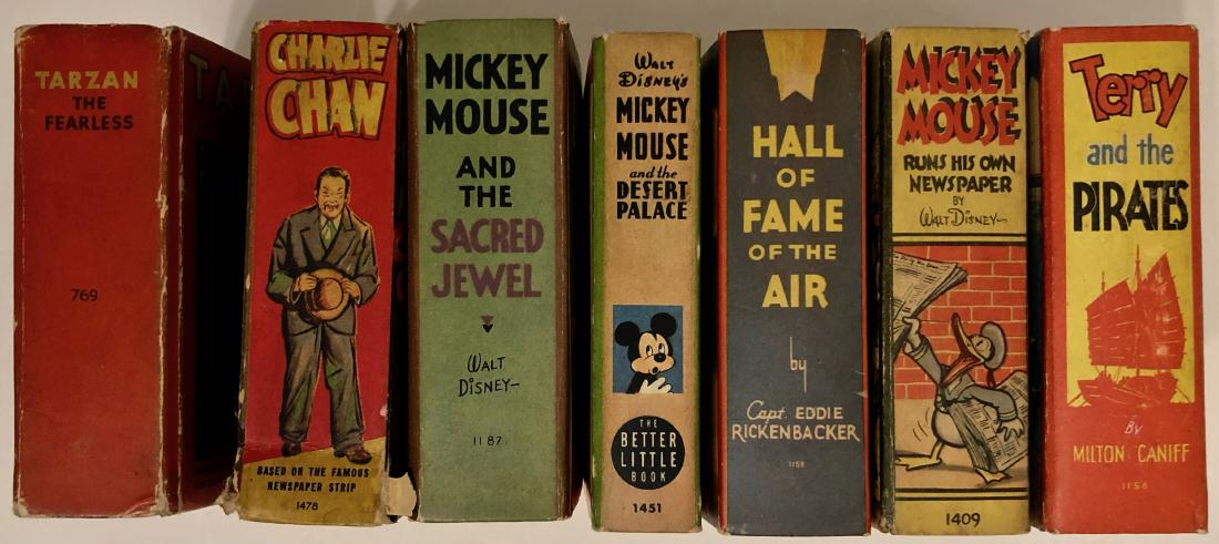 Big Little Books TARZAN Mickey Mouse WALT DISNEY (1 of 3)
