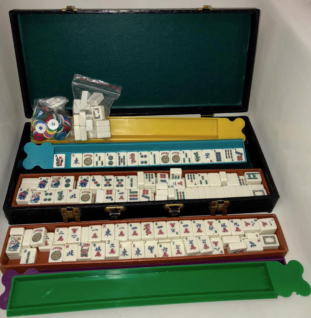 Vintage Boxed Mah Jong Game Set (1 of 3)