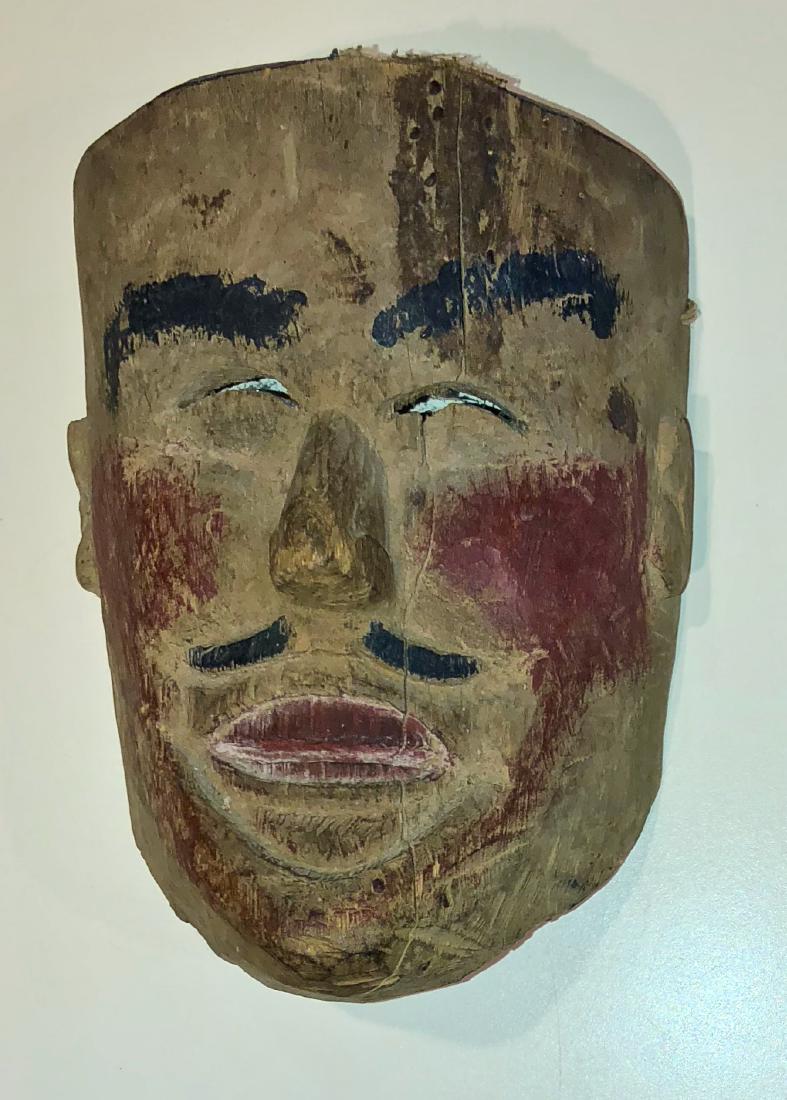 Antique Mexican Folk Art Carnival Mask (1 of 3)