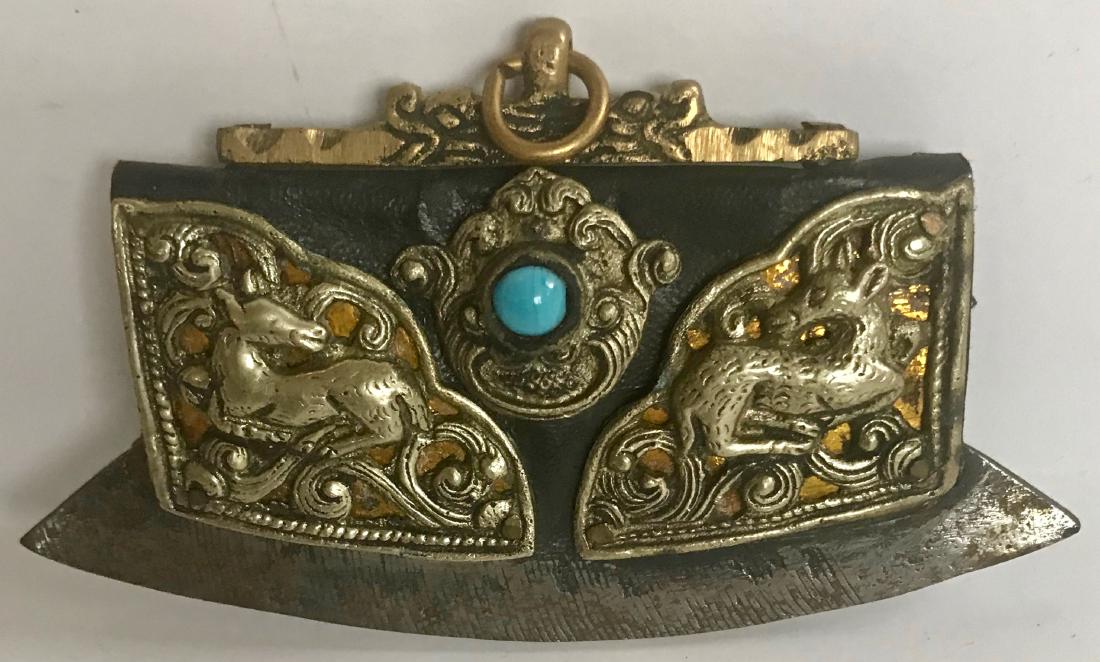 Antique Tibetan Flint Pouch 19th Century (1 of 4)