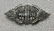 Art Deco Diamond Double-Clip Brooch Set In Platinum - 2