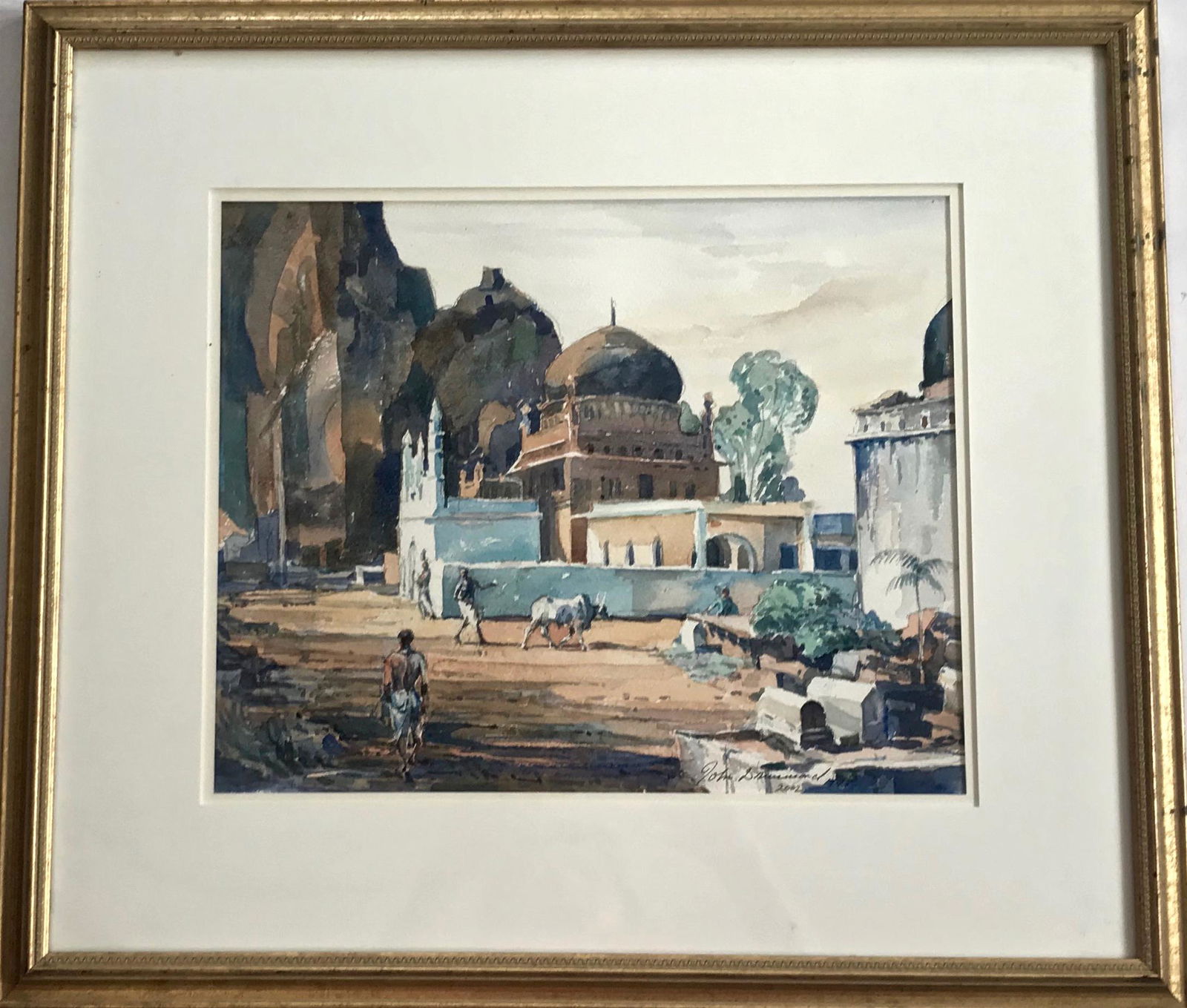 JOHN DRUMMOND Watercolor KARNATAKA, INDIA (1 of 4)