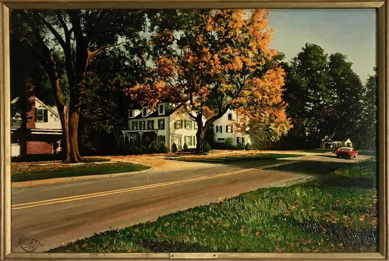 New England Landscape Painting Hans C.Michelsen 1975 (1 of 5)