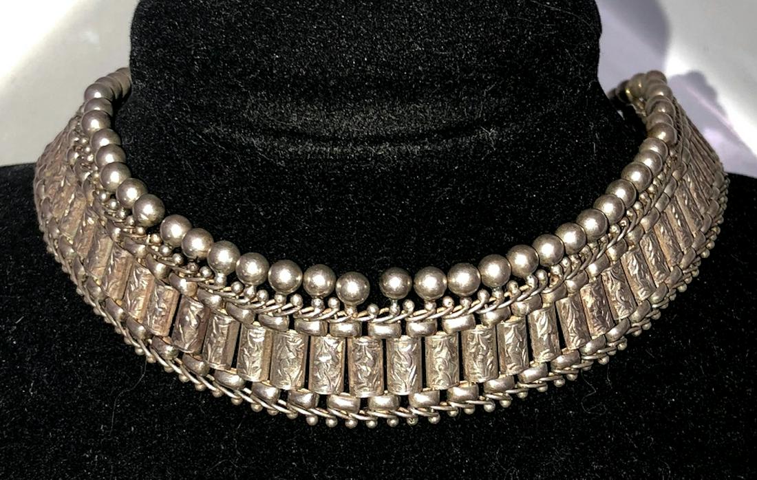 Victorian Sterling Silver Book Chain Necklace (1 of 6)