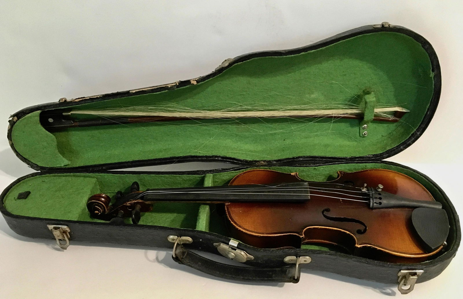 European Violin and Bow With Hard Case (1 of 6)