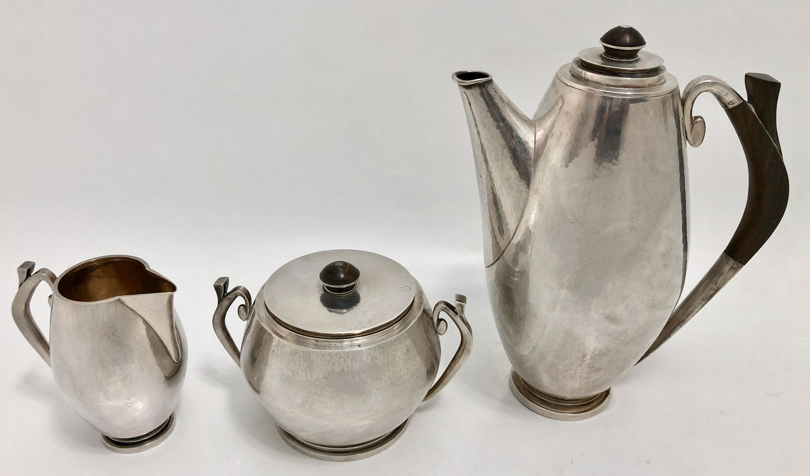 Hans Hansen Danish Sterling Silver Coffee Service (1 of 8)