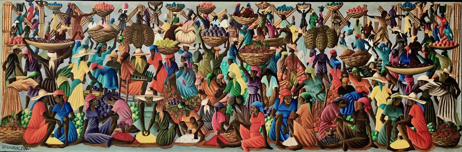 Gerard Valcin (Haitian/port-au-prince,1925-1988) (1 of 5)