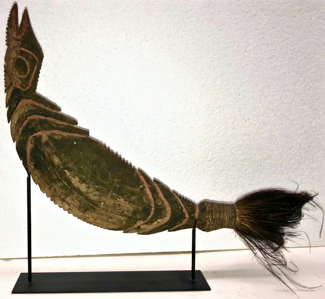 Papua New Guinea Carved Wood Tribal Spirit Bird (1 of 9)