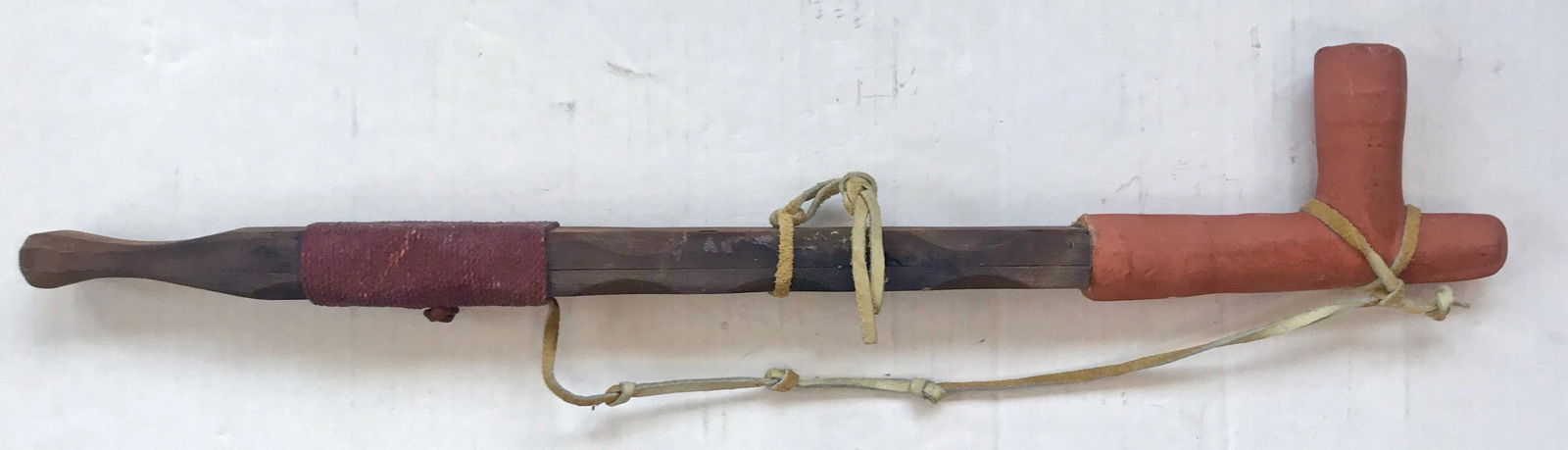 Native American Ceremonial Peace Pipe (1 of 2)