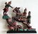 Antique Thai Polychrome Wood TEMPLE WARRIOR Sculpture