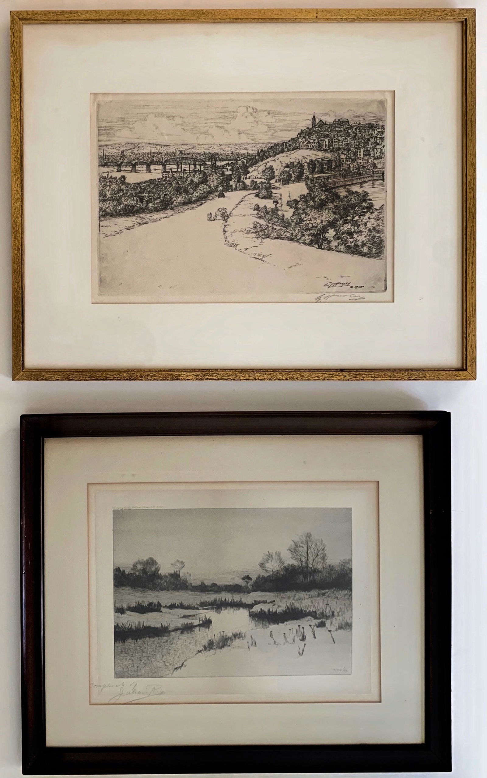 Edward Hurley & Julian Rix American Landscape Etchings (1 of 6)