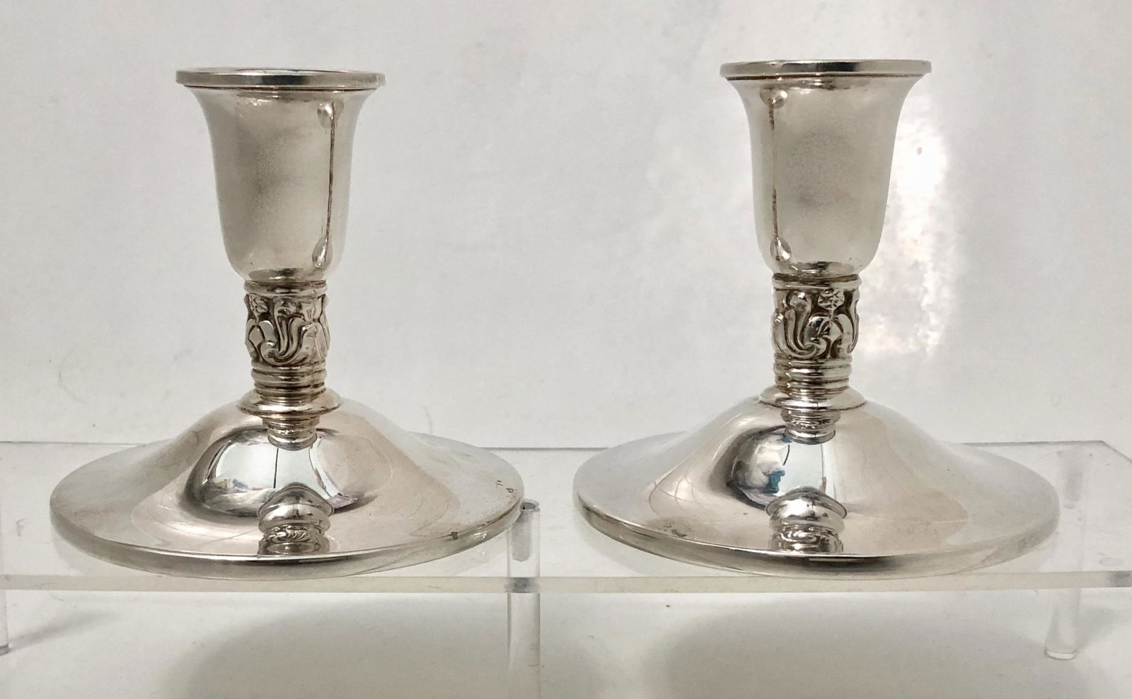 Royal Danish International Sterling Candleholders 1939 (1 of 7)