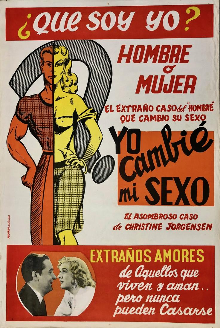 Cult Movie Poster GLEN OR GLENDA 1961 (1 of 2)