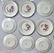 Antique Wedgwood Mennecy Dinner Plates, England (9) - 5