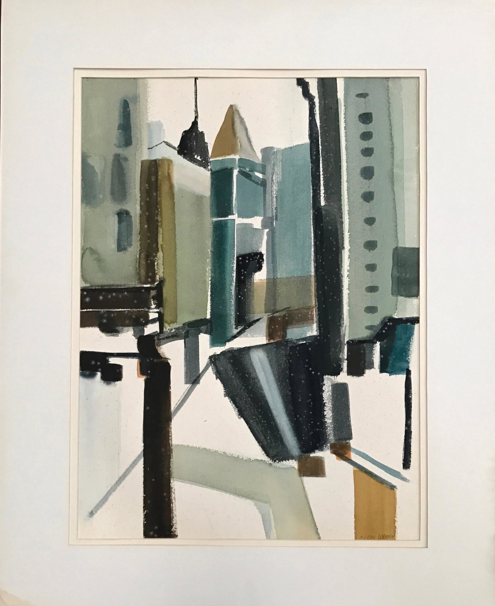 American Modernist Urban Painting, Clem Wren (1 of 4)