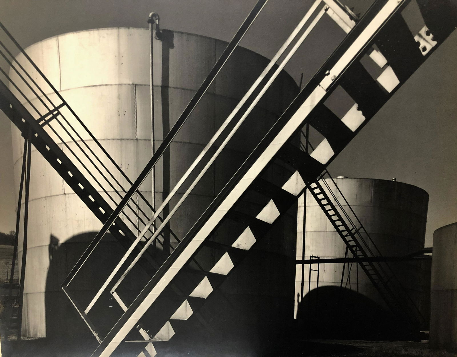 Alfred Watson Gelatin Silver Print TANK PATTERN Buffalo (1 of 5)