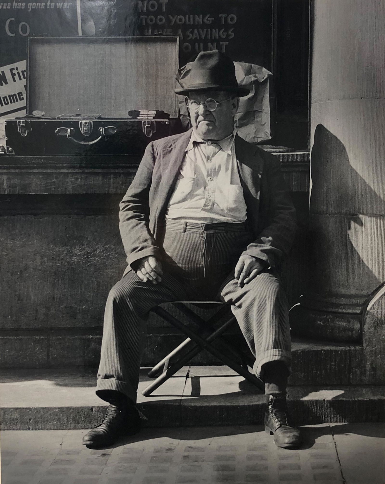 SOCKS FOR SALE Silver Gelatin Print, Alfred Watson (1 of 8)