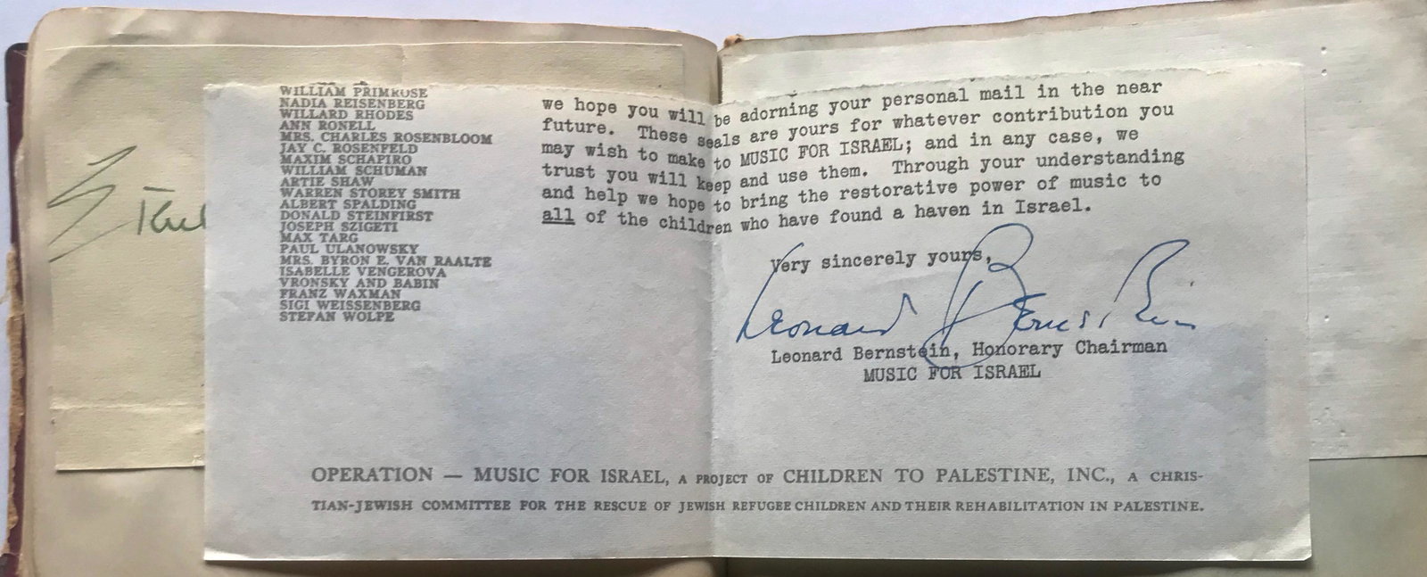 Autograph Album Of Renowned Classical Musicians 1930s (1 of 14)