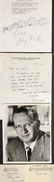 American Songwriters Memorabilia Inscribed Photos etc. - 2