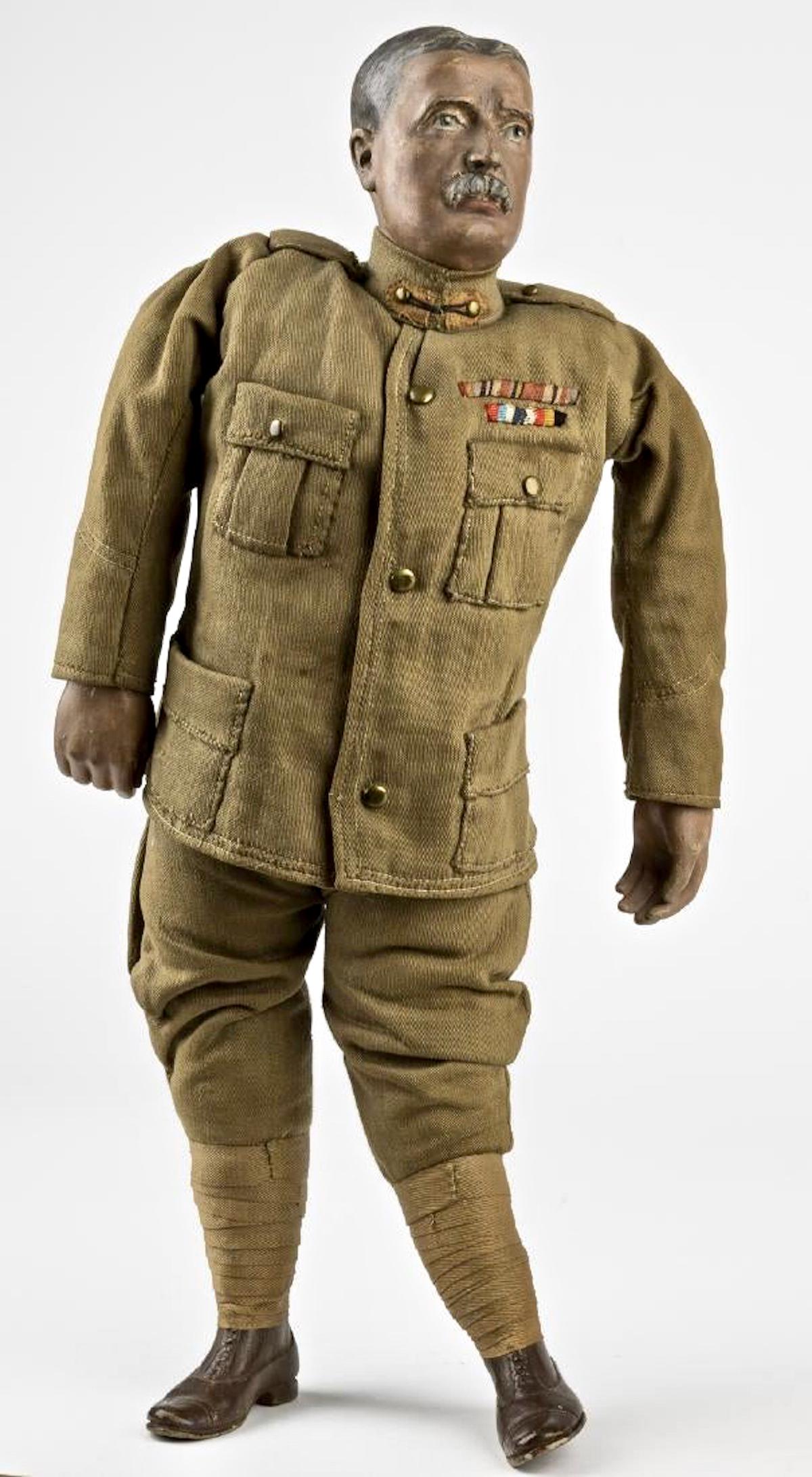FIELD MARSHALL JOHN FRENCH Doll By Lord Roberts 1915 (1 of 3)