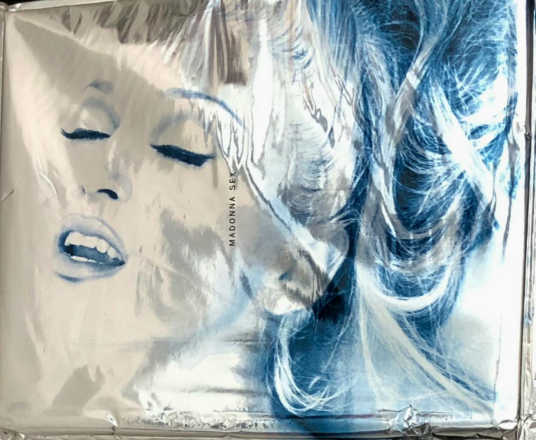 Madonna Sex Books, Stephen Meisel 1992 (2): MADONNA SEX 1st edition books, photographers Stephen Meisel Studio and Fabian Baron. Two copies of: Madonna Sex. One book is in the original mylar packaging, never opened. The second book does not hav