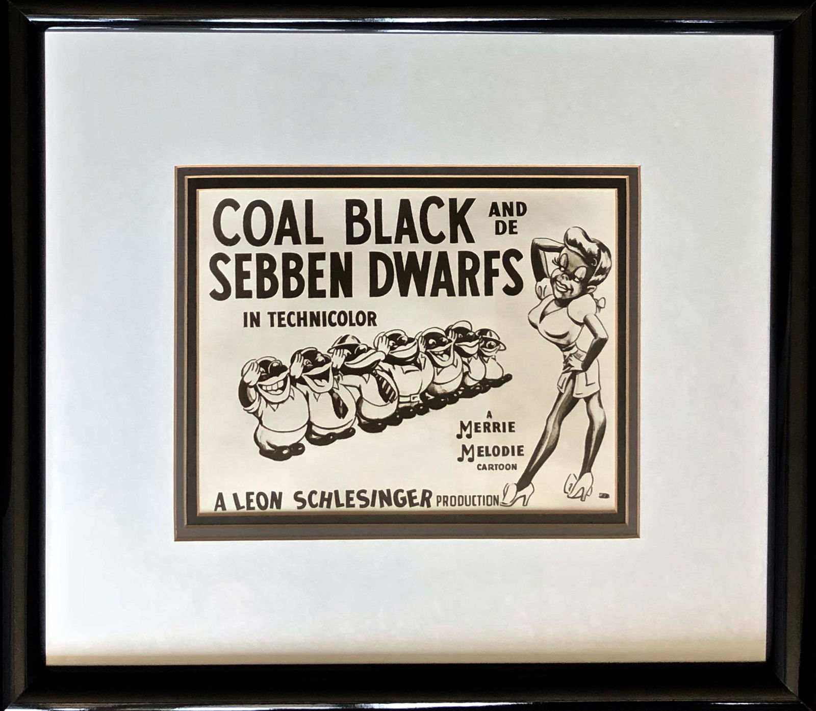 Coal Black & De Sebben Dwarfs, Warner Cartoons 1943 (1 of 3)