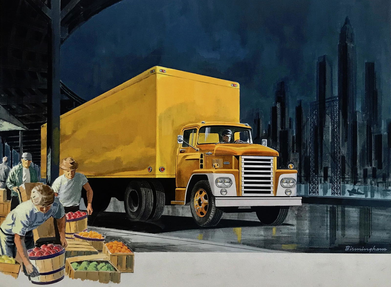 Lloyd Birmingham (American, 1924-2010) Painting (1 of 4)