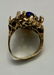 Modern Abstract 14k Gold Ring w/ Lapis Lazuli - 6
