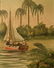 Tropical River Landscape Painting, Donald Gibbs 1970s - 3