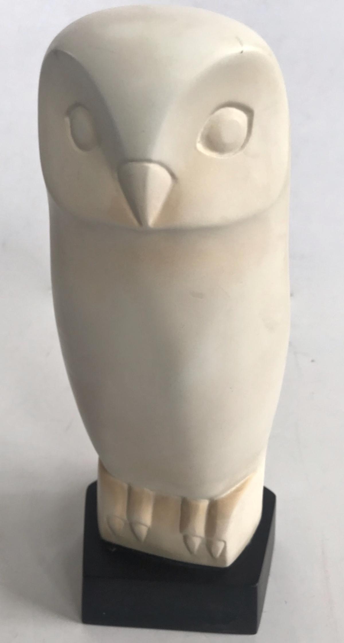 Cleo Hartwig (American, 1911-1988) SNOW OWL SCULPTURE (1 of 4)