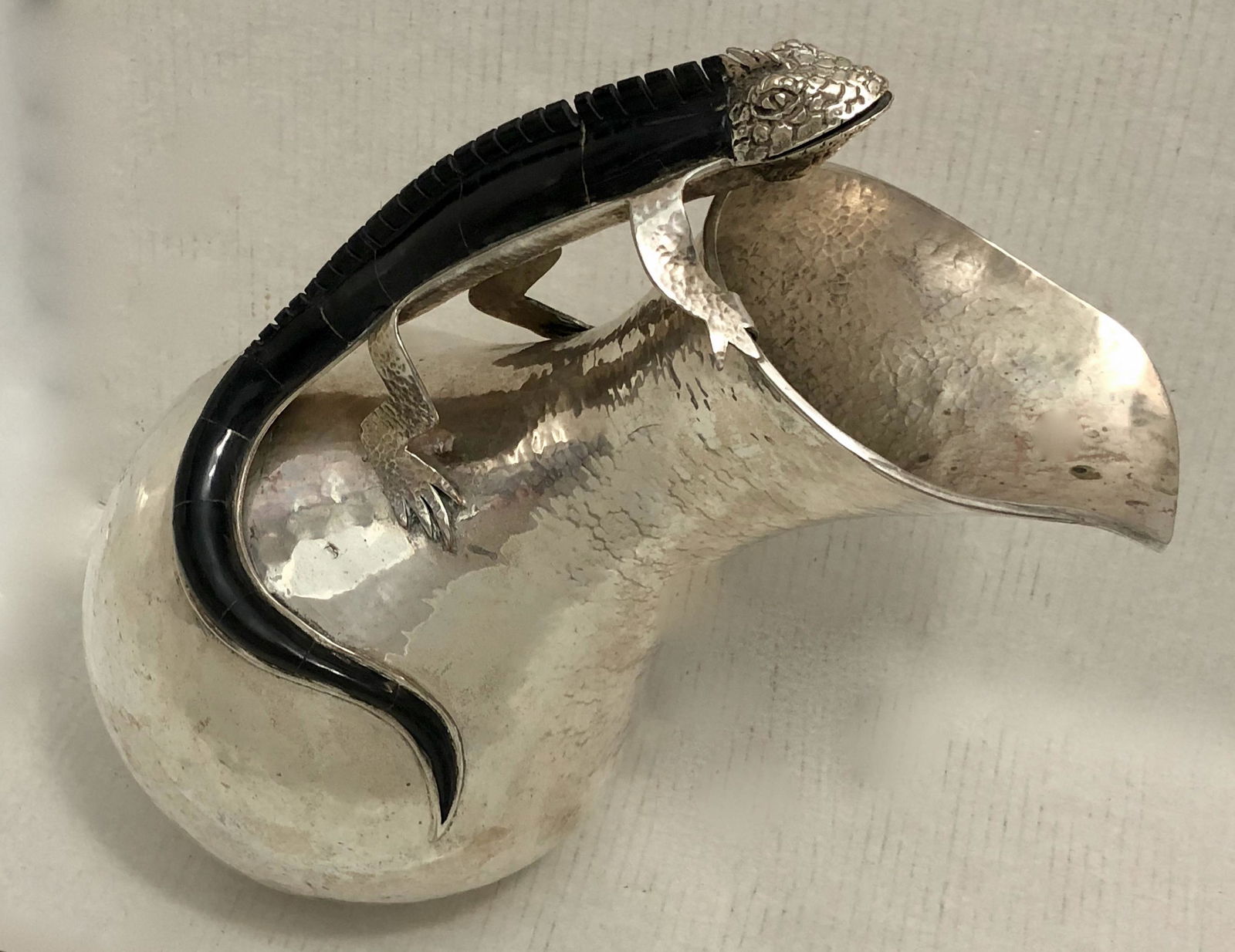 Los Castillo Taxco Lizard Handle Water Pitcher (1 of 10)