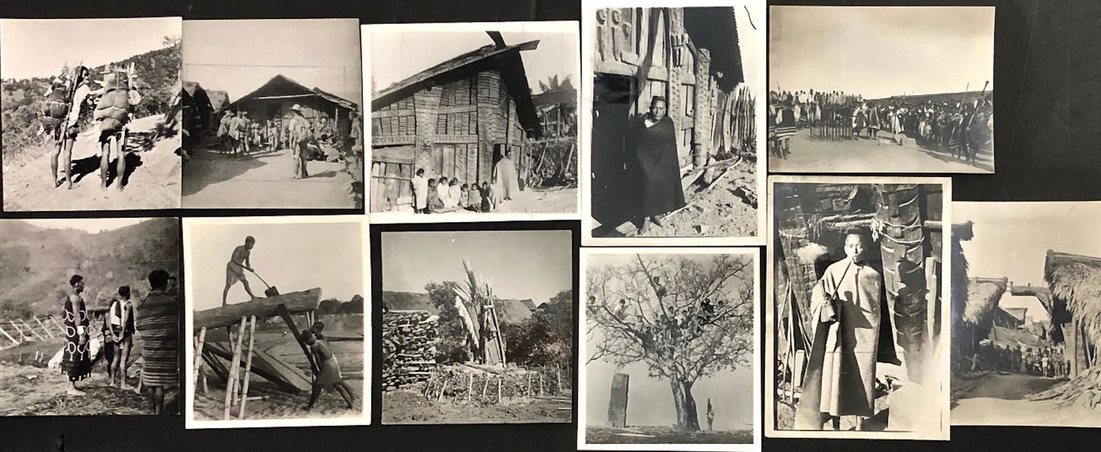 TANGKHUL NAGA TRIBE Silver Gelatin Prints c.1920-1940 (1 of 14)