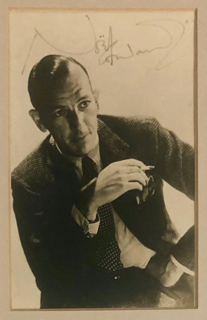 Noel Coward Inscribed Photograph & Handwritten Letter (1 of 9)