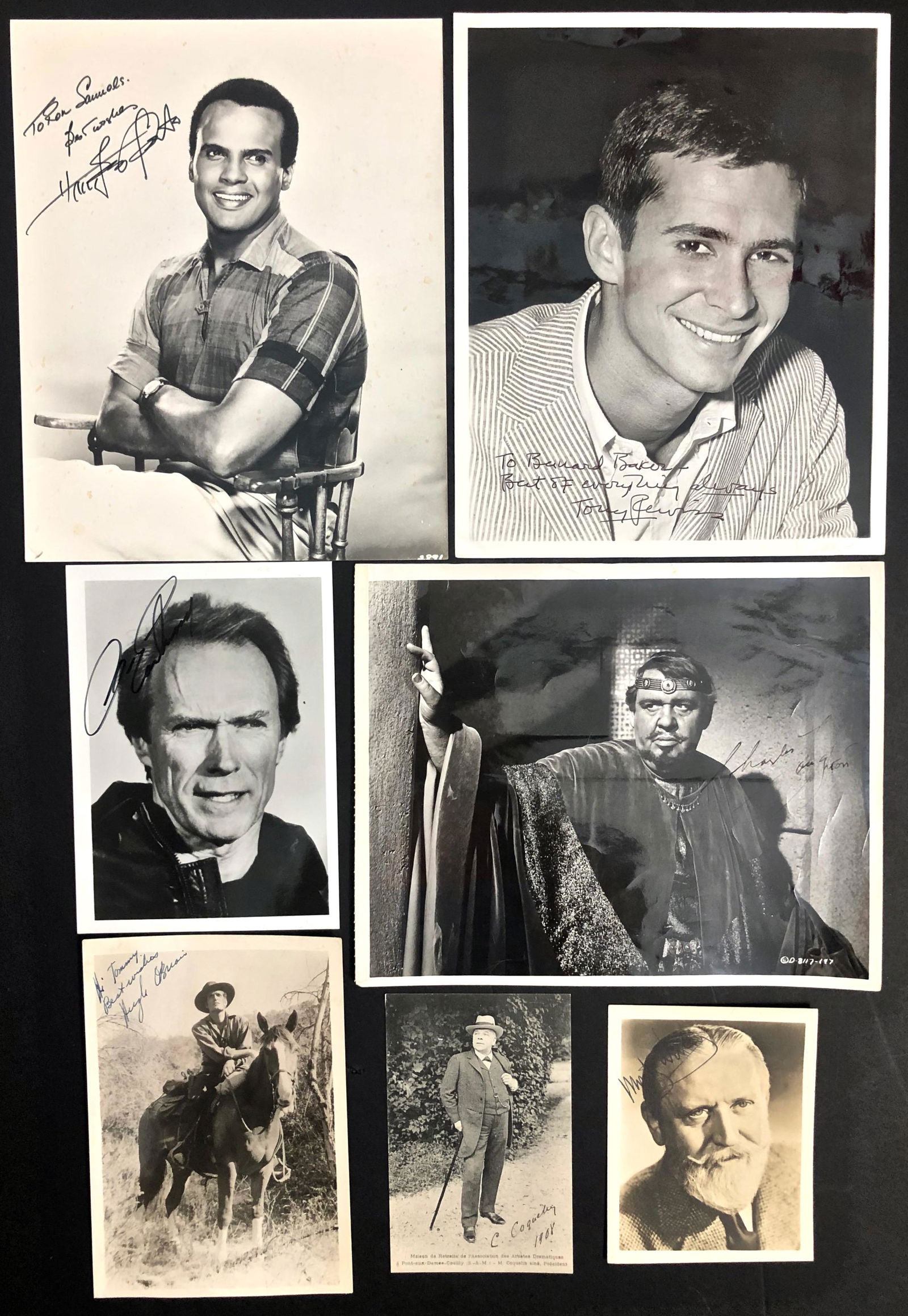 Hollywood Actors In Theater & Films Inscribed Photos (1 of 6)