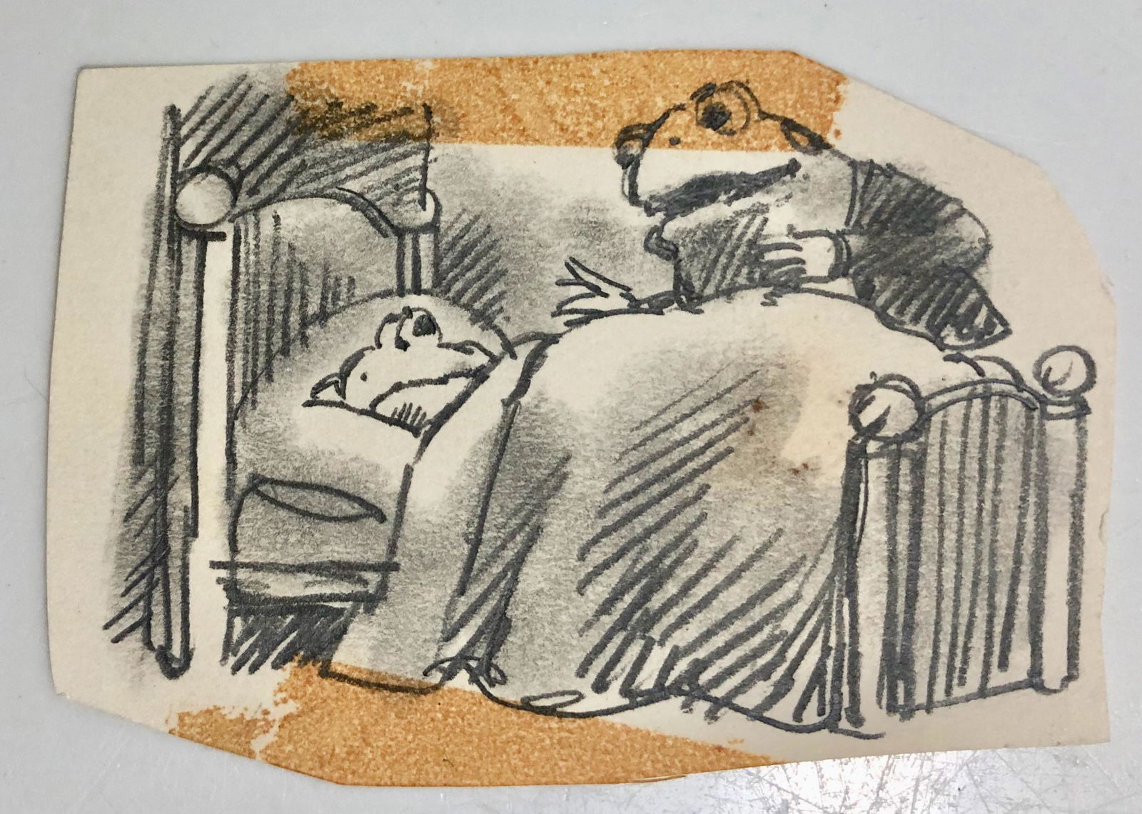 Arnold Lobel Published Drawing, FROG & TOAD ARE FRIENDS (1 of 4)