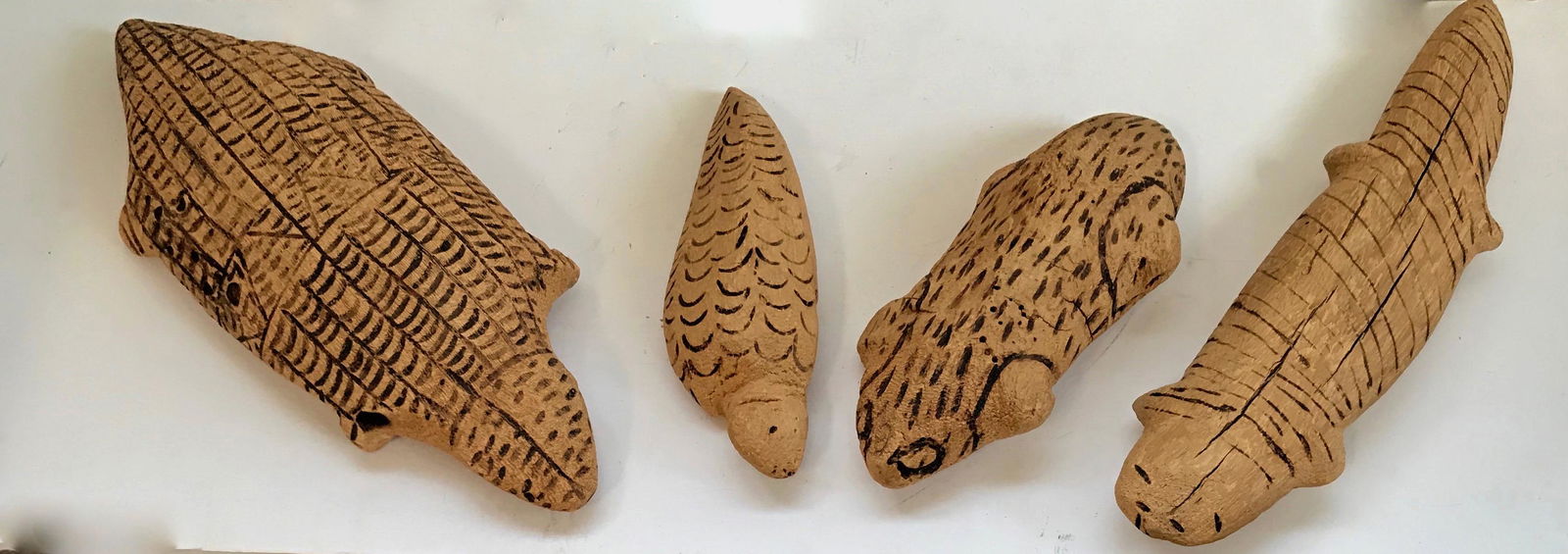 Outback Aboriginal Mission Carvings, Australia, 1970s (1 of 3)