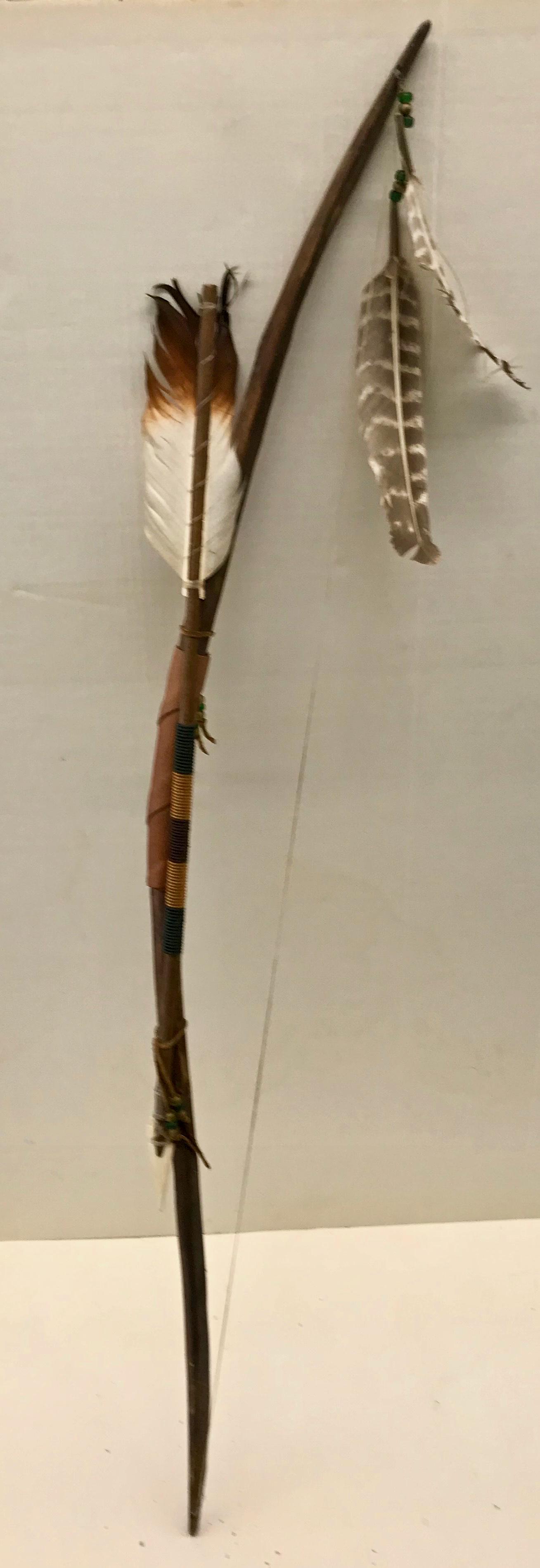 Vintage Native American Bow and Arrow (1 of 2)