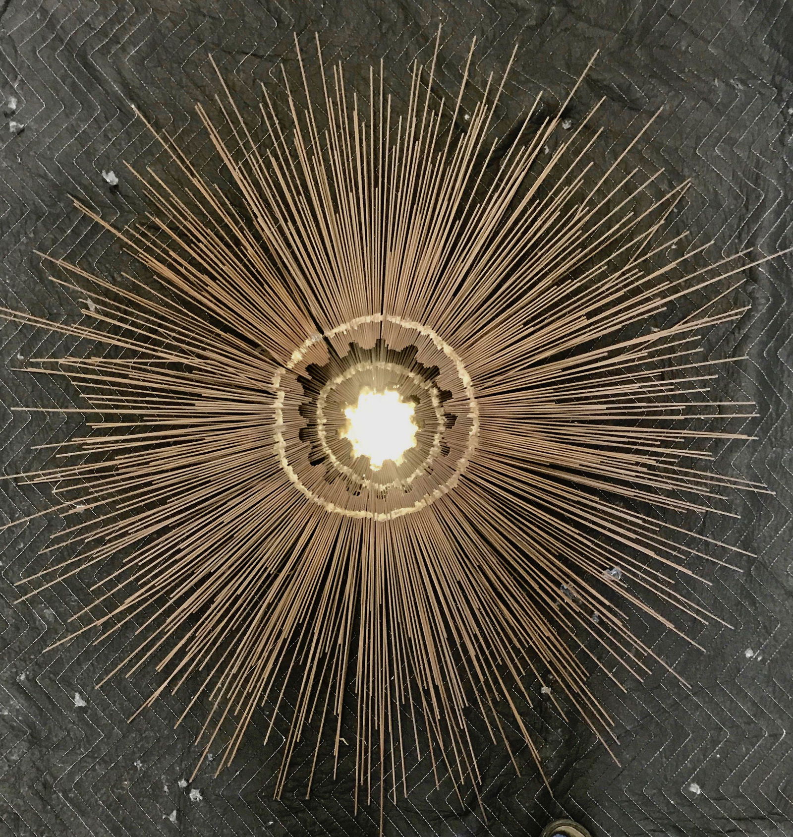 Mid-Century Large SUNBURST Wall Sculpture (1 of 3)