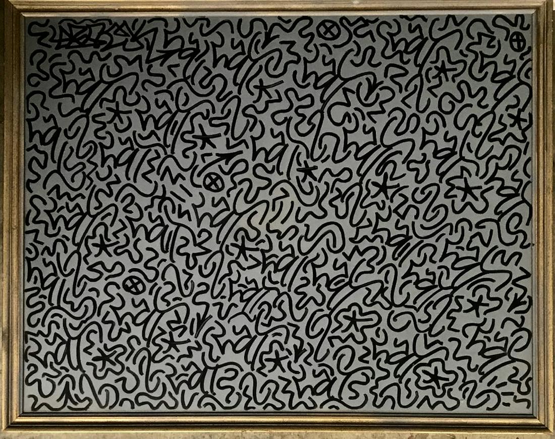 LA II (Angel Ortiz,1966) Graffiti Painting  LAROC (1 of 2)