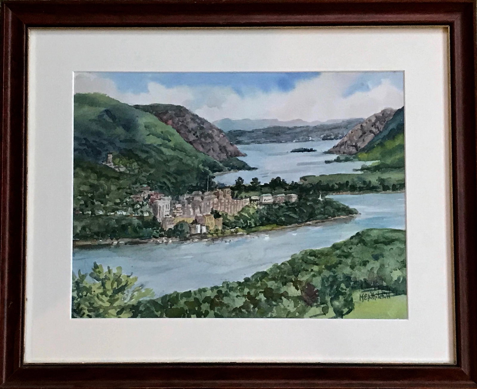 Hudson River Valley Impressionist Painting,  Whitehill (1 of 3)