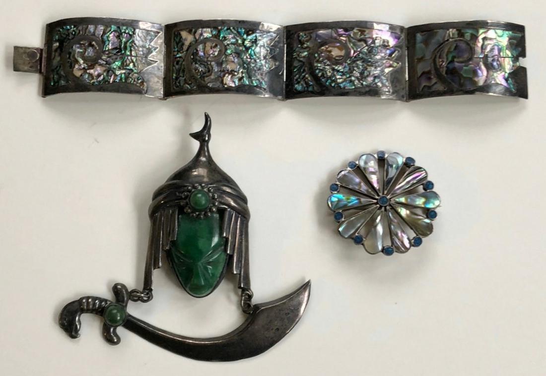 Mexican Taxco Sterling Silver Jewelry (1 of 4)