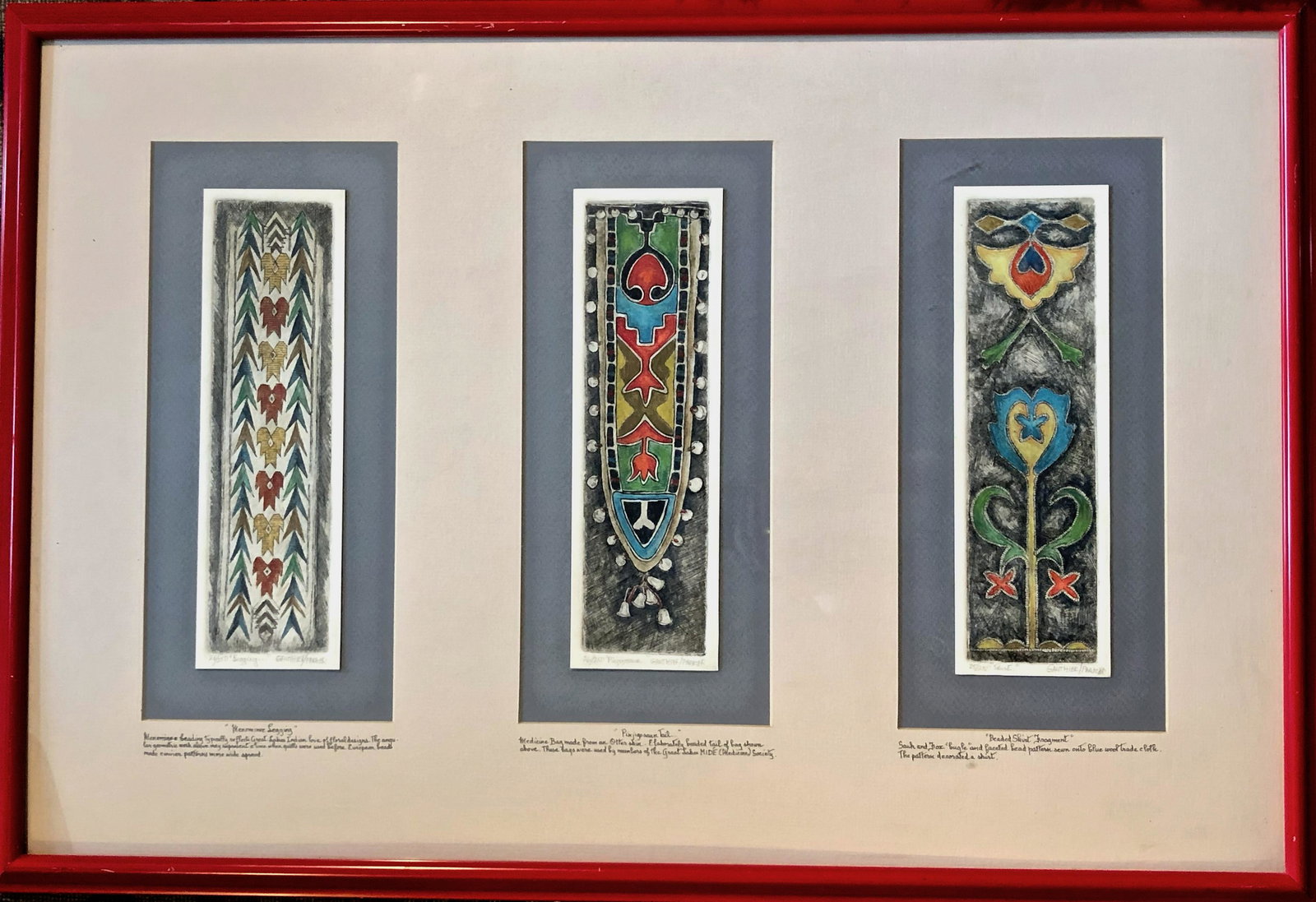 GREAT LAKE INDIANS' TEXTILE DESIGNS, GAUTHIER & PARKER (1 of 9)