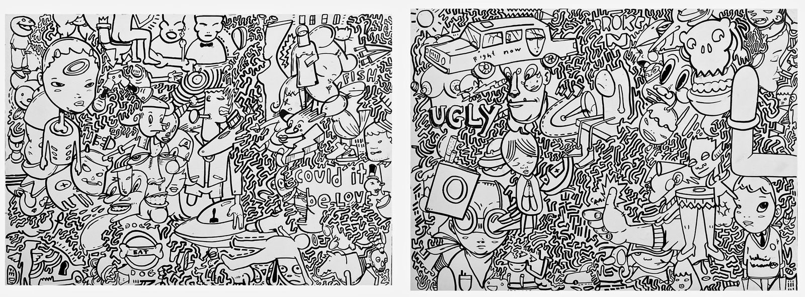 Hebru Brantley Urban Graffiti Painting FLYBOY (1 of 11)