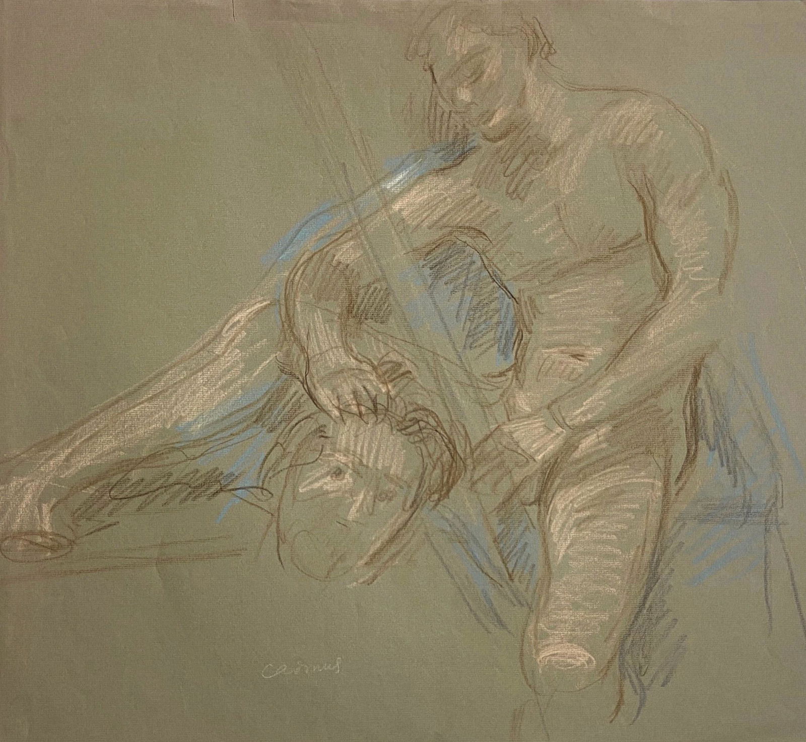 Paul Cadmus (American, 1904-1999) Original Drawing (1 of 2)