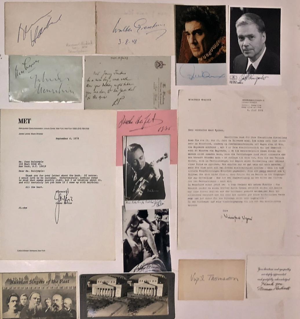 Musicians Artists & Authors Photographs & Letters (90+) (1 of 12)