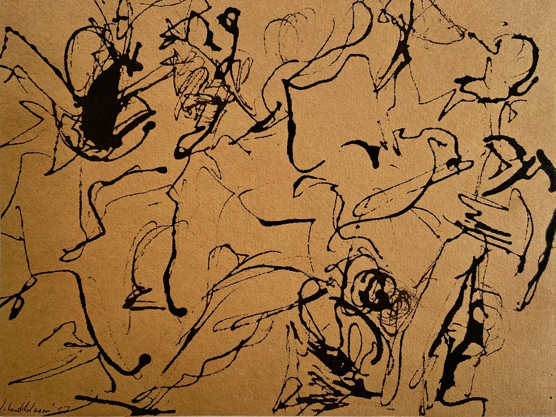 Judith Lindbloom (American, 1933-2016) Abstract, 1957 (1 of 4)