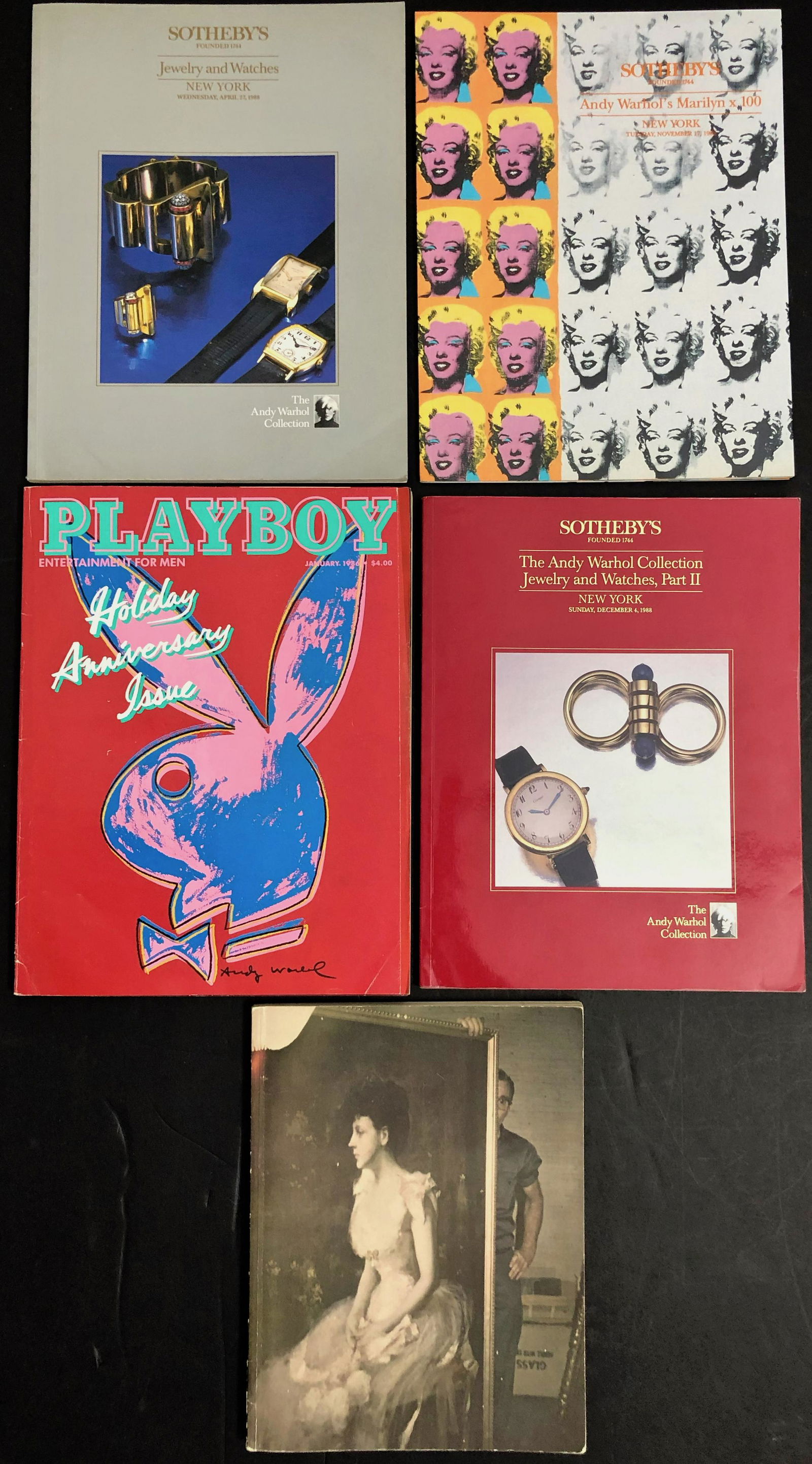 Andy Warhol  Exhibition & Sothebys Catalogues (1 of 4)