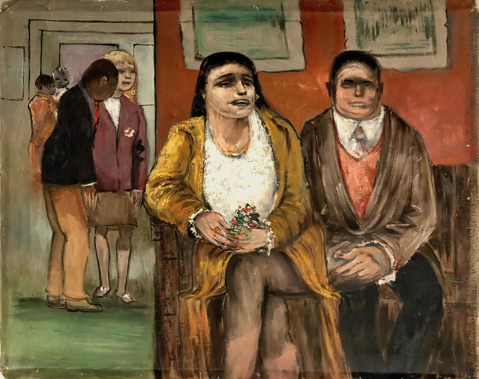 Albert Pels (American, 1910-1998)  Painting 1930s (1 of 5)