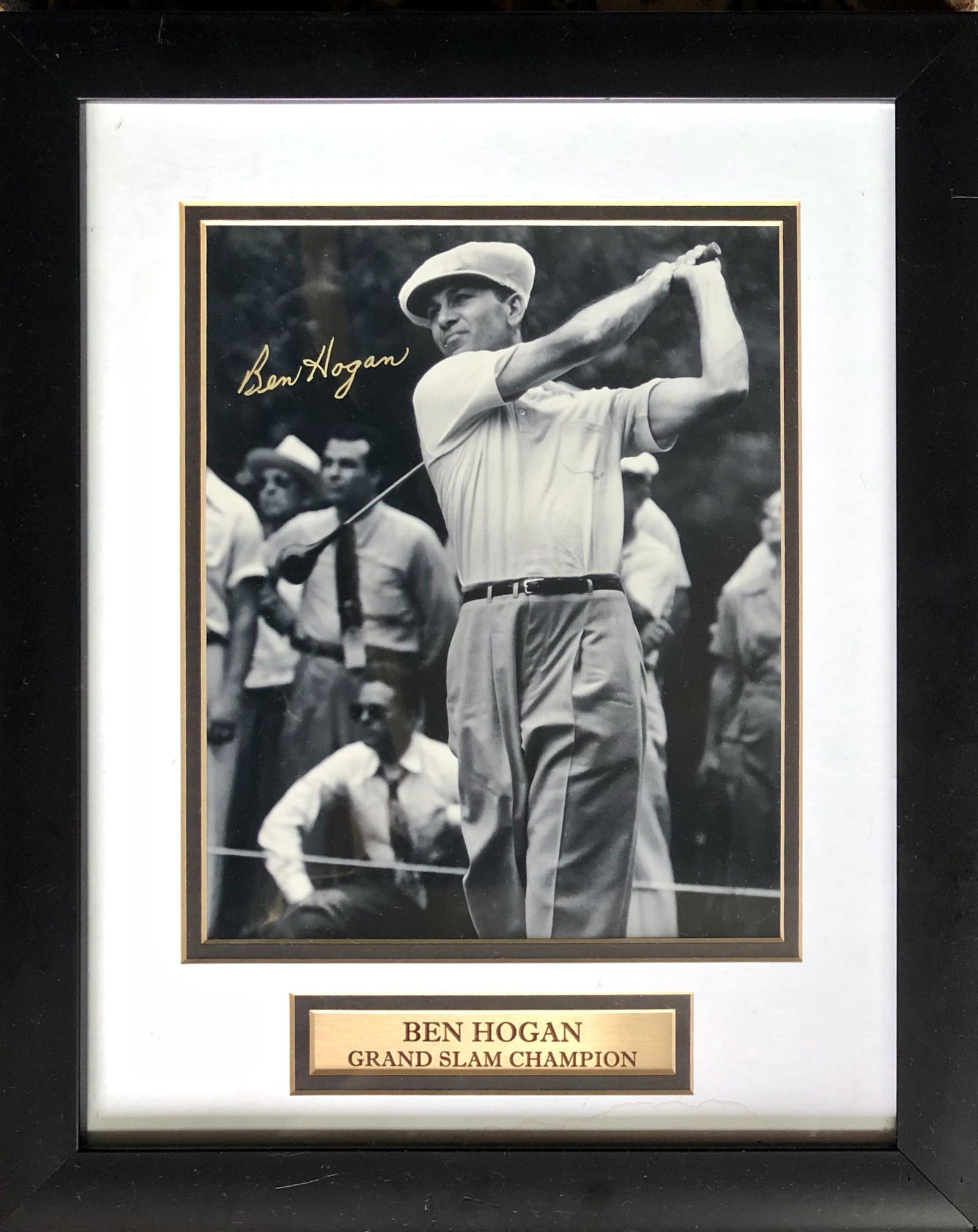 Grand Slam Champion BEN HOGAN Autographed Photograph (1 of 4)