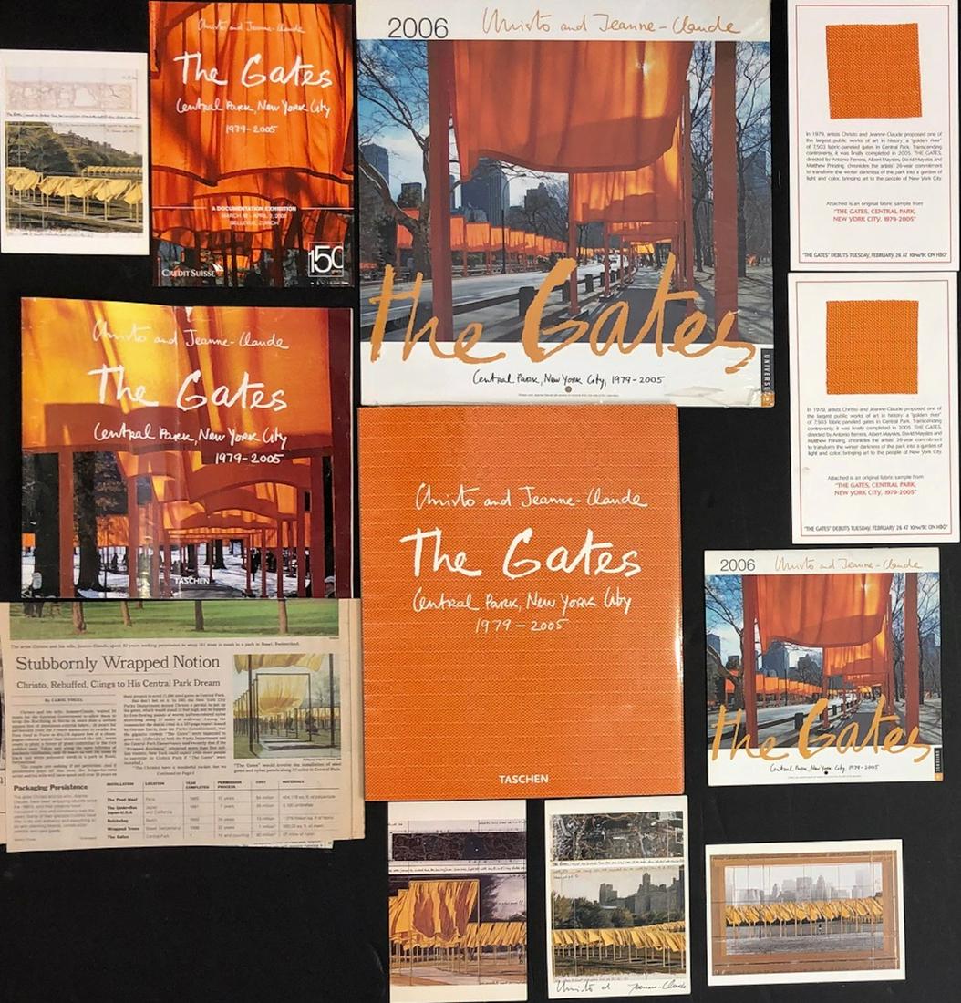CHRISTO & JEANNE-CLAUDE  THE GATES & MORE Signed (1 of 7)